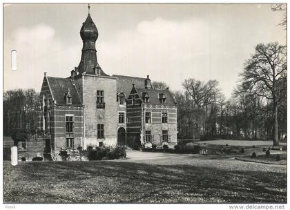 Ganshoren : Le chateau de Rivieren  : format 14.5 x 10.5 Cm  (1963  CPA Carnet  -  Carnet kaart  see scan )