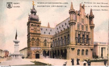 Gent (Wereldtentoonstelling) - Paviljoen der Stad Brussel