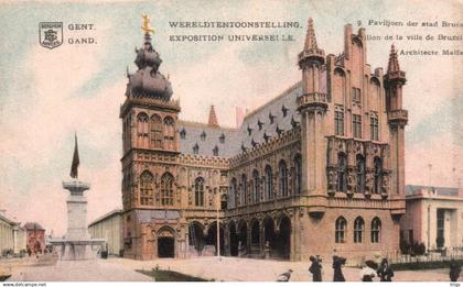 Gent (Wereldtentoonstelling) - Paviljoen der Stad Brussel