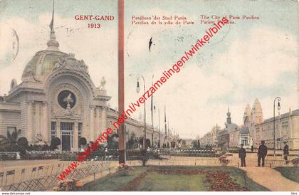 Pavilloen der stad Parijs - Exposition 1913 - Gent