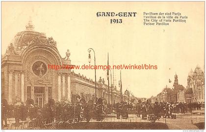 Wereldtentoonstelling 1913 Paviljoen Stad Parijs - Gent