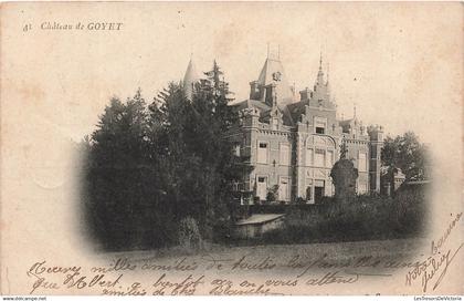 BELGIQUE - Gesves - Château de Goyet - Carte postale ancienne