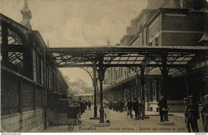 Bruxelles // Hopital Militaire - Quartier des Officiers de Sante  1910