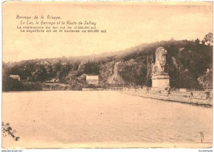 CPA Carte Postale Belgique Barrage de la Gileppe 1927 VM59407