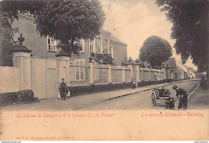 België - GISTEL (W. Vl.) Kasteel Langhelis en het gehucht Stuiver