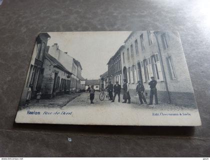 Cpa  Halen Haelen Rue de DIest