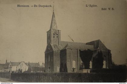 Hemixem - Hemiksem // De Dorpskerk 19??