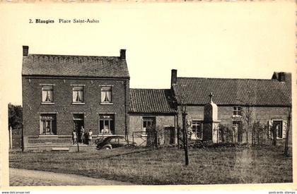 Blaugies, Place Saint-Aubin