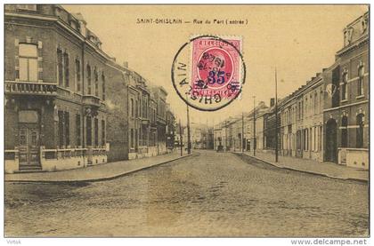 Saint-Ghislain : rue du port