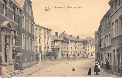 Belgique - HERVE (Liège) Rue Jardon