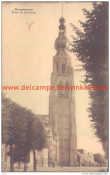 Kerk en stadhuis Hoogstraten