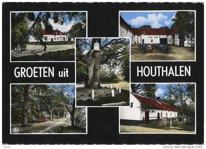 Houthalen  (  groeten uit  )    ( GROOT FORMAAT   15 x  10.5 Cm)