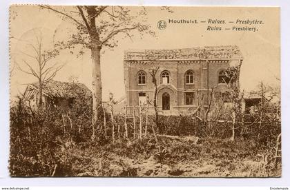 CPA - Carte Postale - Belgique - Houthulst - Ruines - Presbytère - 1926 (SV6823)