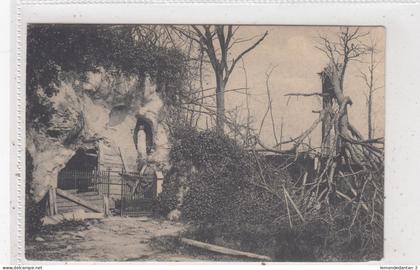 Houthulst. Ruines. Grotte de N.-D. de Lourdes dans le bois de Houthulst. *