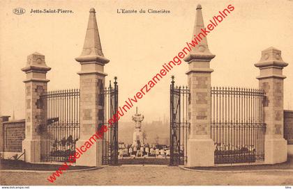 L'Entrée du Cimetière - Jette