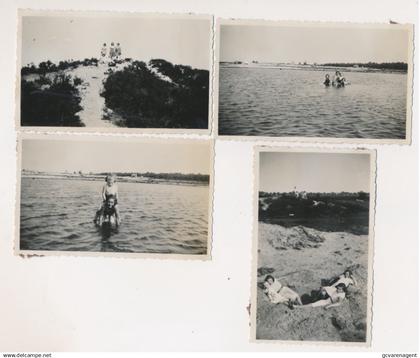 KALMTHOUT.  4 FOTO'S   11 X6,5 CM  - PUTSE MOER.