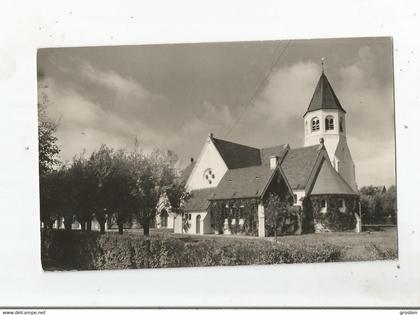 KNOKKE ZOUTE 560  CARTE PHOTO L'EGLISE DES MOINES