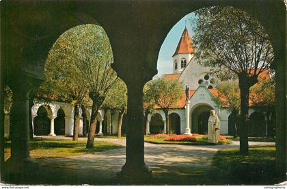 Postcard Belgium Knokke eglise des moines