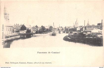 BELGIQUE   -   COMINES  -  Panorama