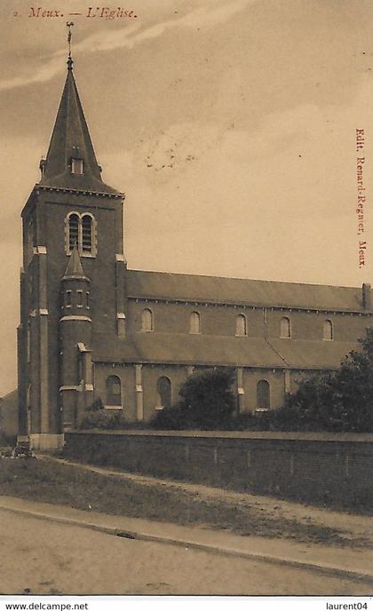 LA BRUYERE. MEUX.  L'EGLISE