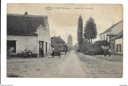 Vorst - Markt en Kerkstraat.