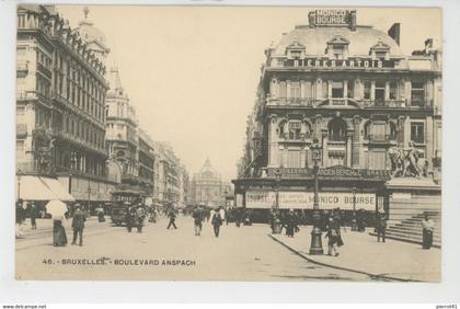 BELGIQUE - BRUXELLES - Boulevard Anspach