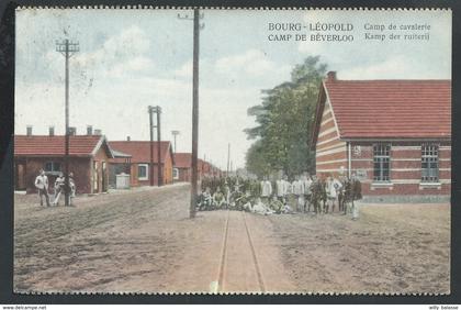 +++ CPA - CAMP DE BEVERLOO - LEOPOLDSBURG - Camp de cavalerie - Kamp der ruiterij   //