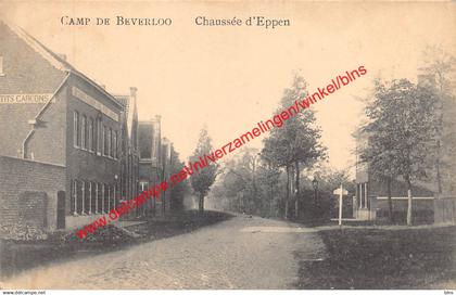 Camp de Beverloo - Chaussée d'Eppen - Leopoldsburg