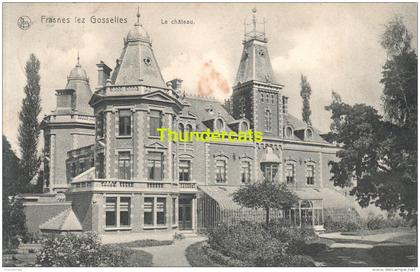 CPA  FRASNES LEZ GOSSELIES LE CHATEAU