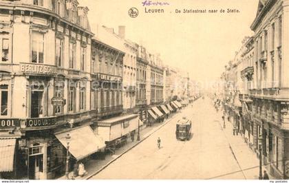 43501045 Leuven De Statiestraat naar de Statie Leuven