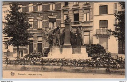 (Belgique) Brabant Flamand 028, Leuven Louvain, Nels, Monument Remy, d'un carnet