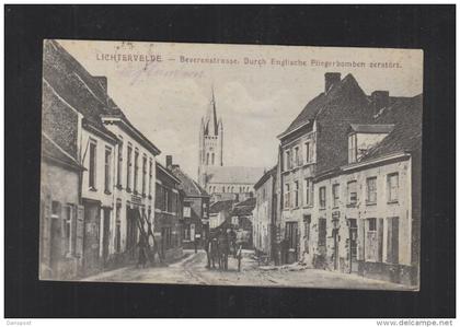 Postkaart Lichtervelde  Beverenstraat 1918