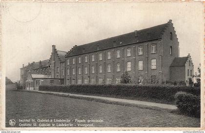 BELGIQUE - Gesticht St Gabriel te Liedekerke - Voorgevel - Ern Thill Bruxelles - Vue latérale - Carte Postale Ancienne