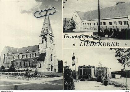 Liedekerke  :  groeten uit       :  15 x 10.5 cm :