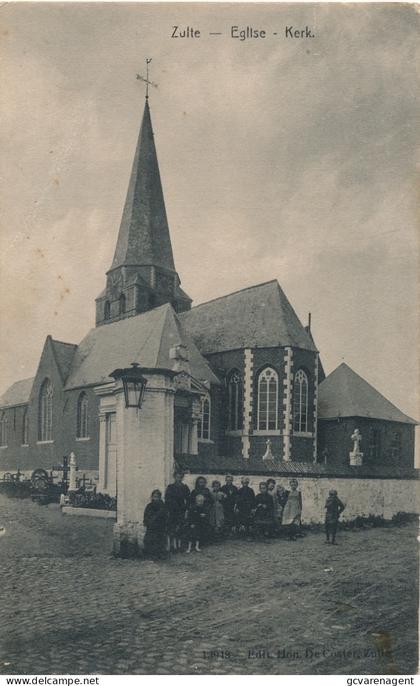 ZULTE   EGLISE  KERK      2 SCANS