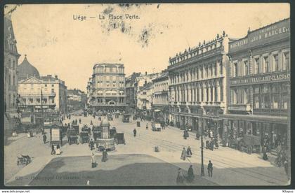 LIEGE vintage postcard Liège Belgium