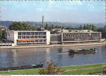 71970970 Liege Luettich Kongresshalle und Maas Liege