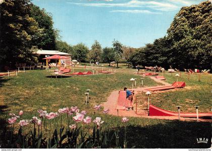 BELGIQUE - L'hirondelle - Oteppe - Golf miniature - Kasteel - Oteppe Hoei - Animé - Carte postale ancienne