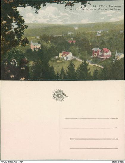 Spa (Provinz Lüttich) Spa (kêr) (Spå / Spâ) vers le Tonnelei 1912