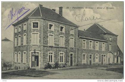 Paliseul :  Hotel J. Maissin   ( ecrit avec timbre )