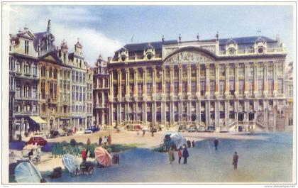 BRUXELLES - Grand'Place (côté S-E)