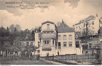 Belgique - MERBES-LE-CHÂTEAU (Hainaut) Hôtel-restaurant Les Liserons