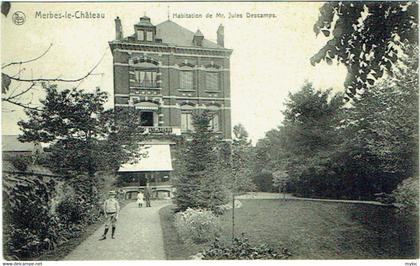 Merbes-le-Château. Habitation de Jules Descamps.