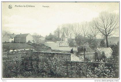 Merbes-le-Château. Paysage.