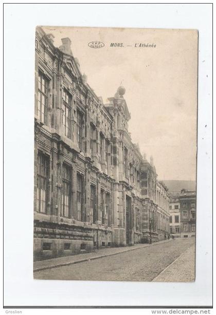 MONS L'ATHENEE 1911