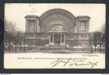 +++ CPA - BRUXELLES - BRUSSEL - Musées Royaux des Arts Décoratifs et Industriels   //