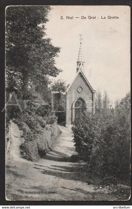 Postcard / CPA / Niel / De Grot / La Grotte / no. 2 / uitg. Gezusters Van Dessel / 1911 / 2 scans