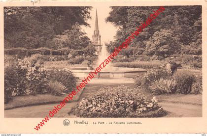 Le Parc - La Fontaine Lumineuse - Nivelles Nijvel