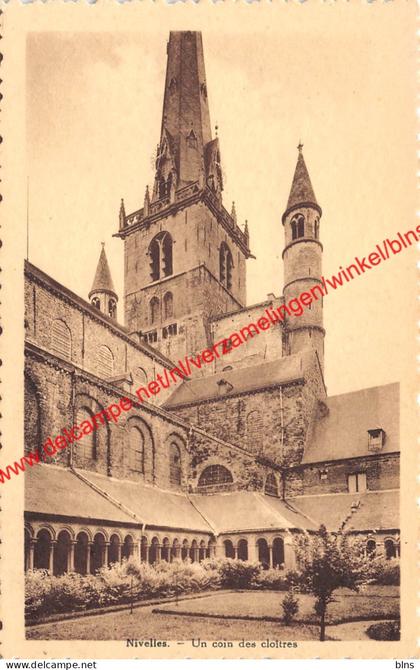 Un coin des cloîtres - Nivelles Nijvel