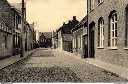 BELGIQUE - Oostrozebeke - Guldo Gezellestraat - Daniël Drukk. Denoo - ruelle - Carte postale